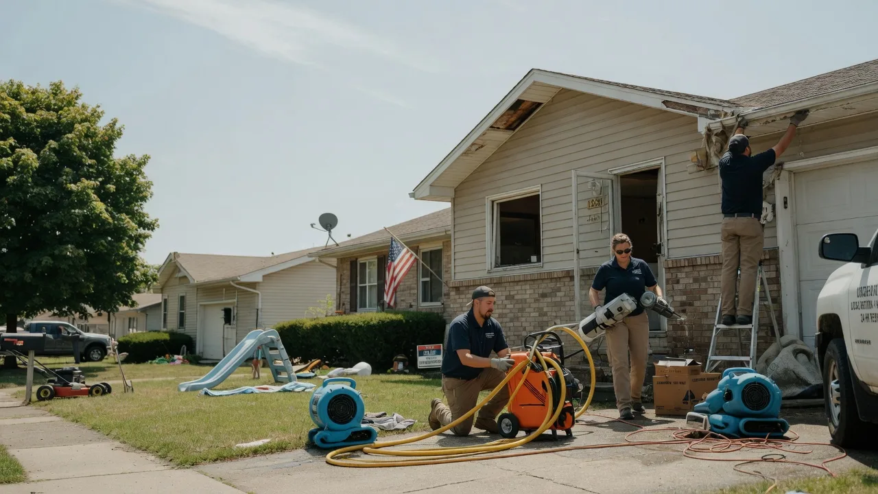 Water Damage Restoration in Oakley, MI near me